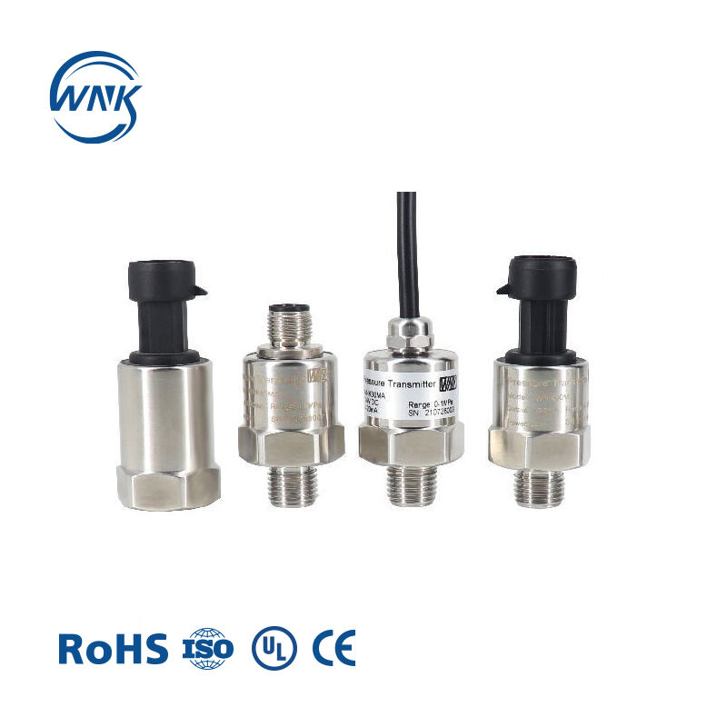 WNK81ma Электронный датчик давления воды 0,5-4,5V 4-20mA Выход -1-700Bar Диапазон для нефтегазового воздуха CE ROHS